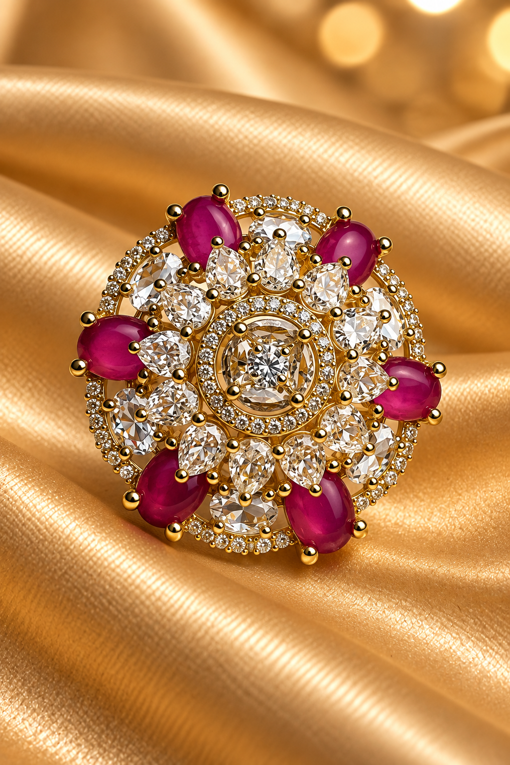 Floral Blossom Ring