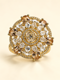 Floral Medallion Ring