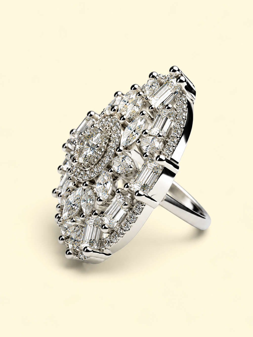 Floral Medallion Ring