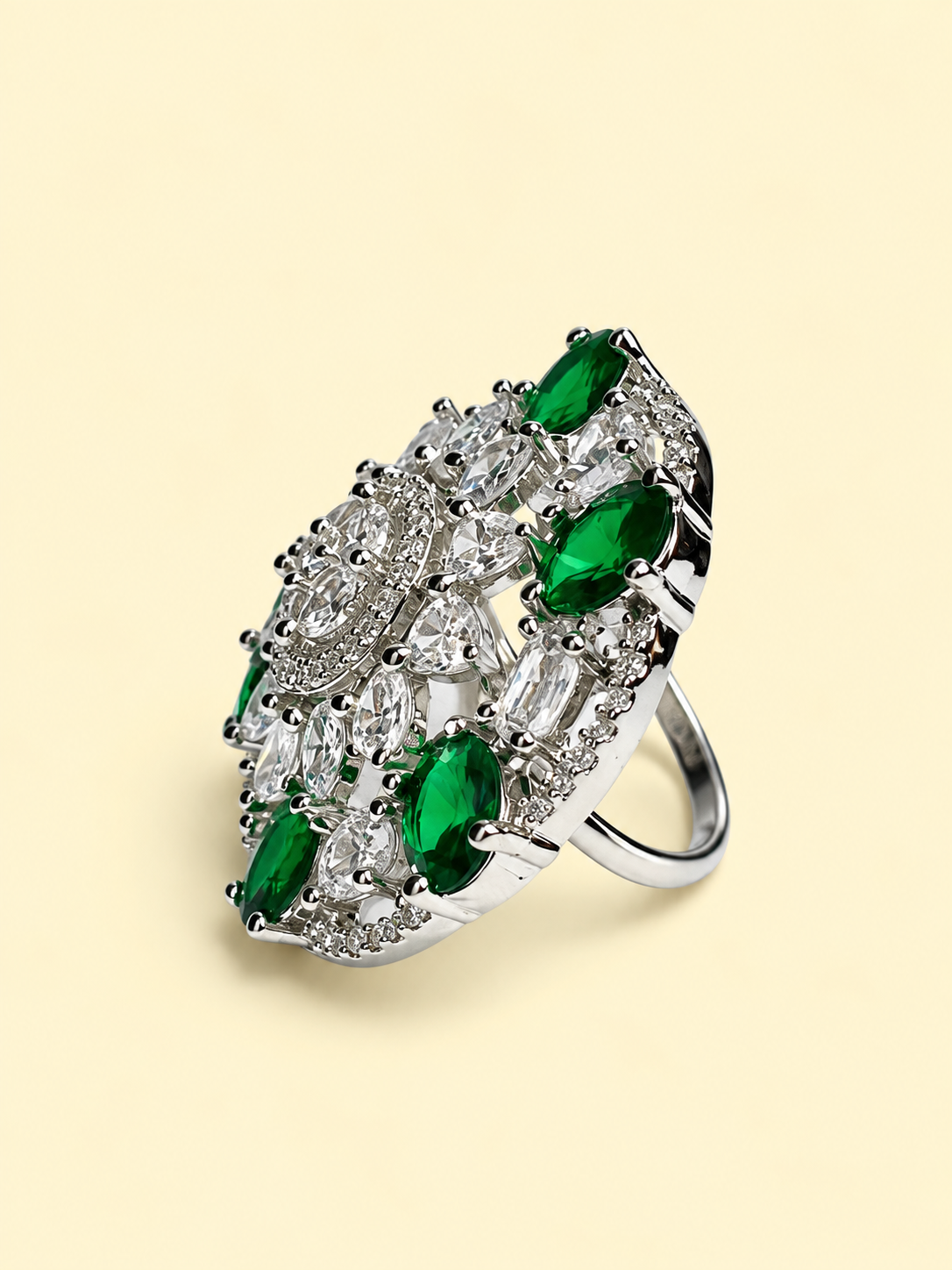Floral Medallion Ring