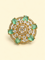 Floral Medallion Ring