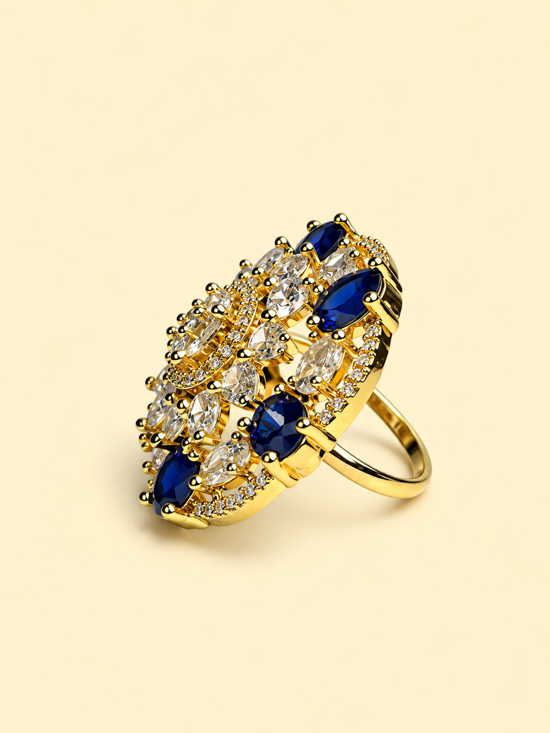Floral Medallion Ring