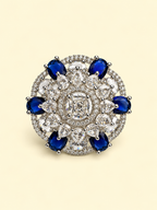 Floral Medallion Ring