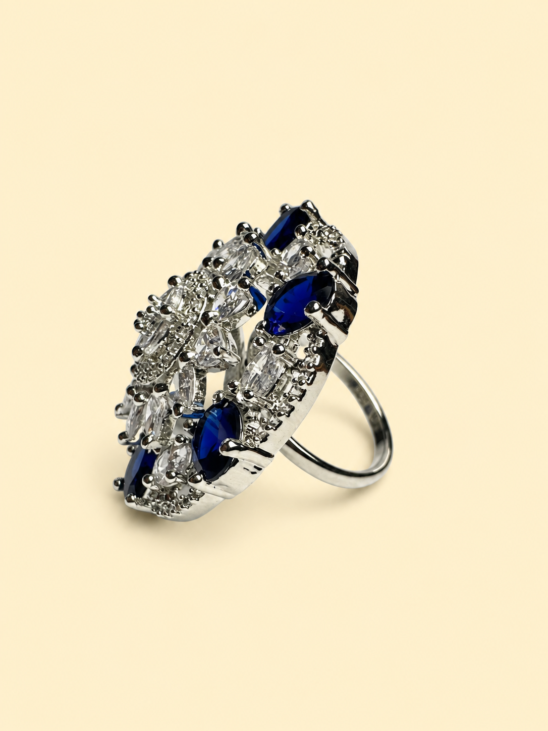 Floral Medallion Ring