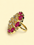 Floral Starburst Ring